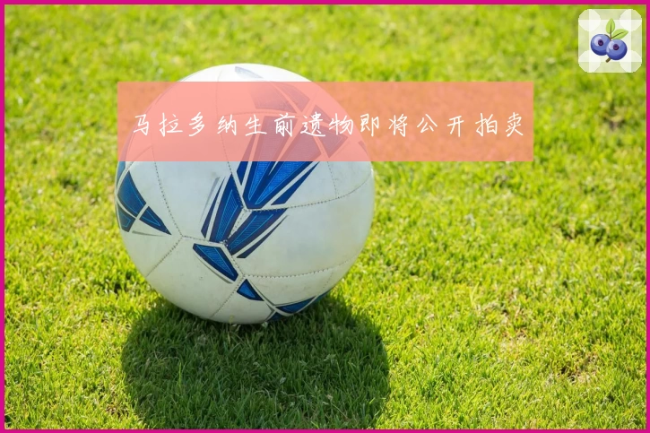 马拉多纳生前遗物即将公开拍卖