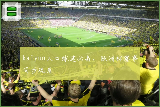 kaiyun入口球迷必备，欧洲杯赛事同步观看